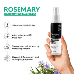 Rosemary Water Hair Spray, 100 ml