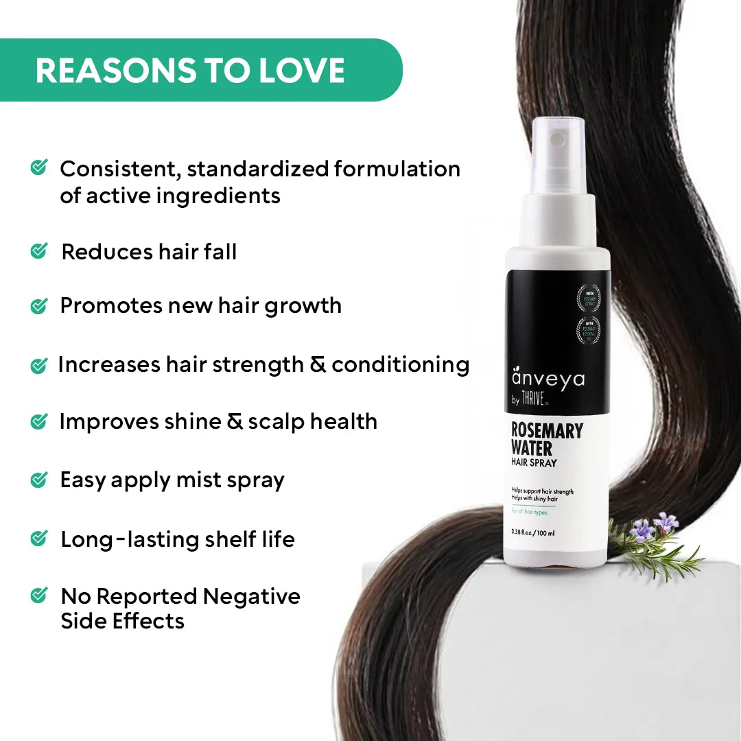 Rosemary Water Hair Spray, 100 ml
