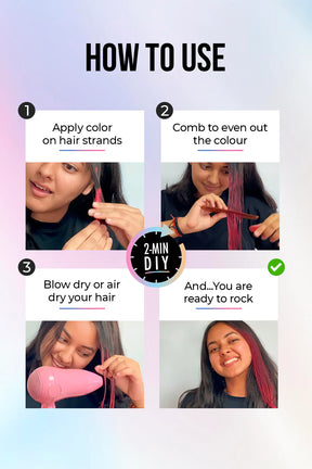 makeup hair color
