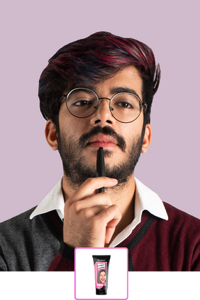 Anveya Summer Pink | Look#2 - Temporary Hair Color