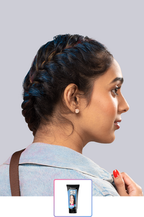 Anveya Euphoria Blue | Look#28 - Temporary Hair Color