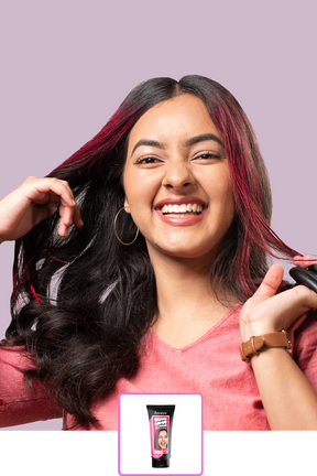 Anveya Summer Pink | Look#50 - Temporary Hair Color