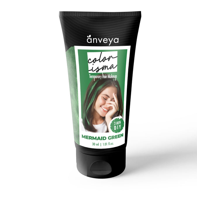 Anveya Colorisma Mermaid Green Temporary Hair Color, 30ml